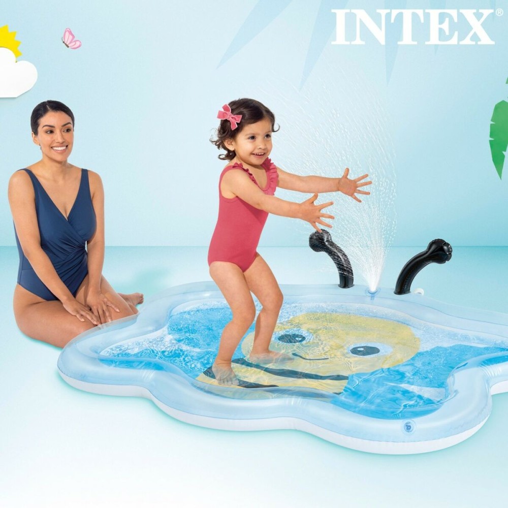 Inflatable Paddling Pool for Children Intex Bee 56 L 127 x 102 x 28 cm (6 Units)