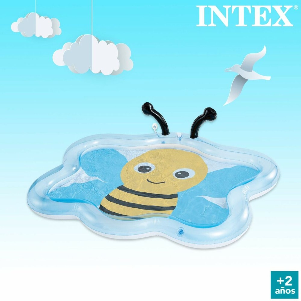 Inflatable Paddling Pool for Children Intex Bee 56 L 127 x 102 x 28 cm (6 Units)