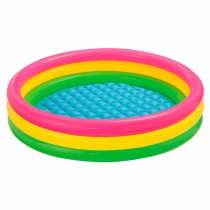 Inflatable Paddling Pool for Children Intex Sunset Rings 131 L 114 x 25 x 114 cm (6 Units)