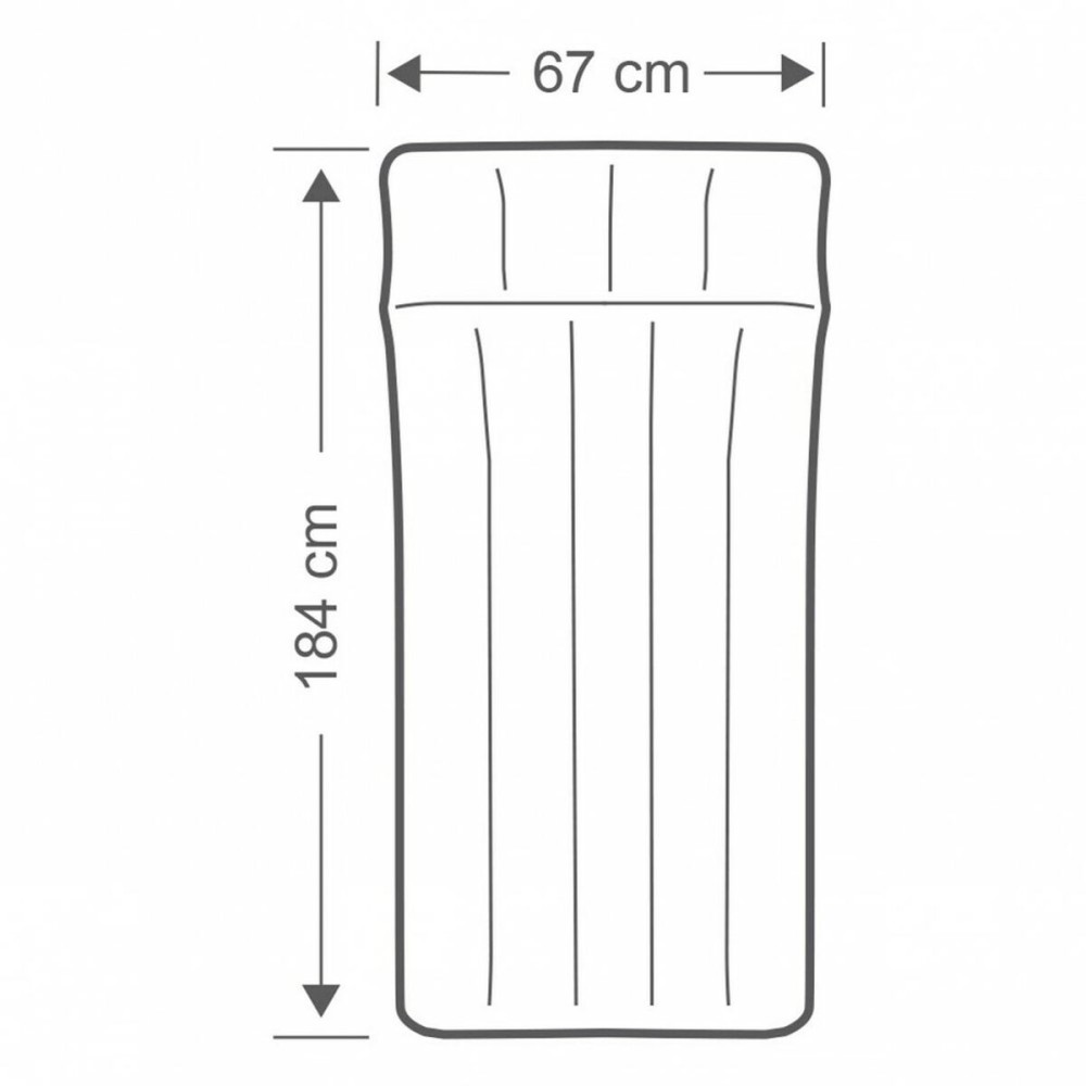 Air bed Intex 67 x 17 x 184 cm (6 Unités)