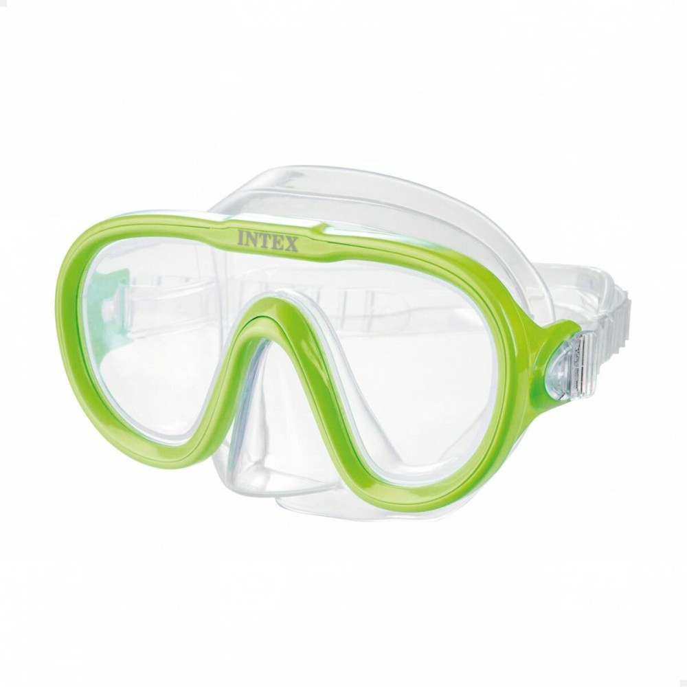 Masque de Plongée avec Tube Intex Adventurer Vert