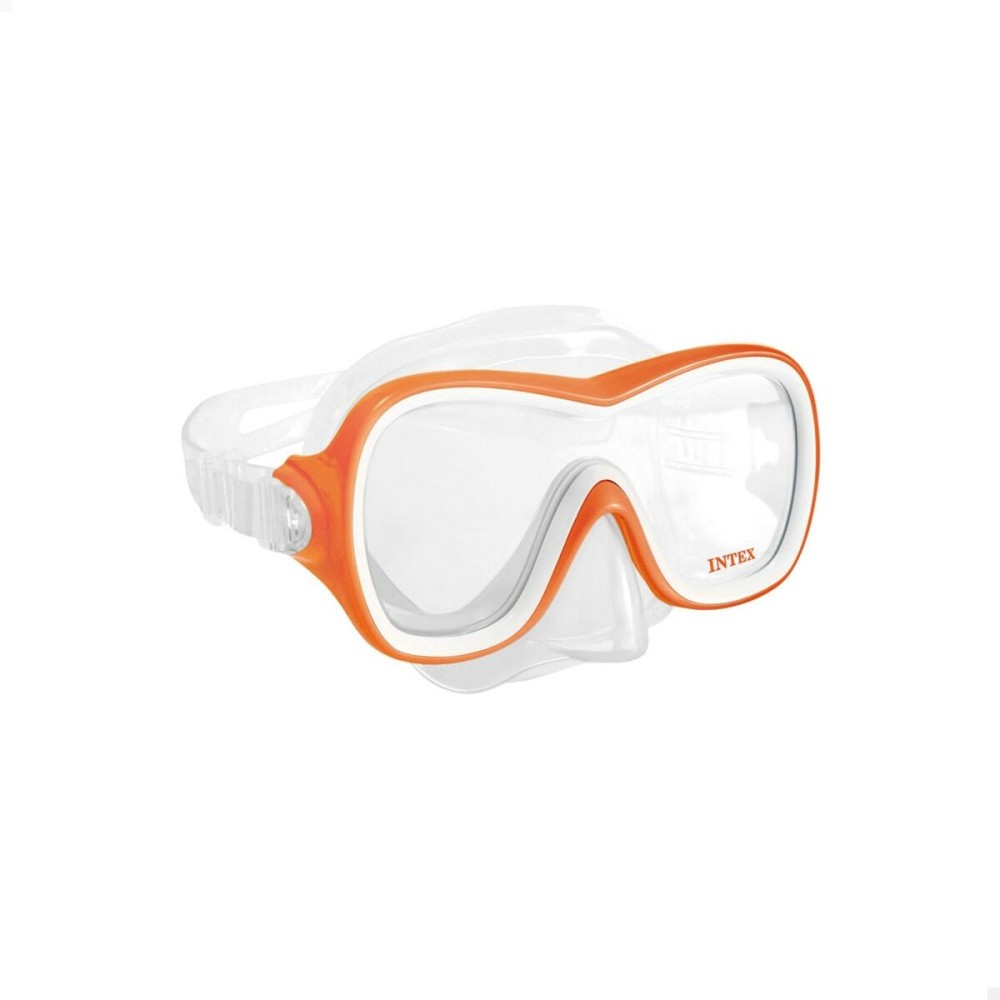 Masque de Plongée avec Tube Intex Wave Rider Orange