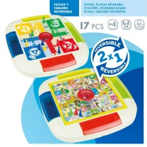 Jeu de petit chevaux et de l'oie Colorbaby 26 x 5 x 26 cm (6 Unités)