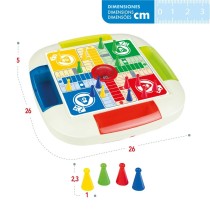 Jeu de petit chevaux et de l'oie Colorbaby 26 x 5 x 26 cm (6 Unités)