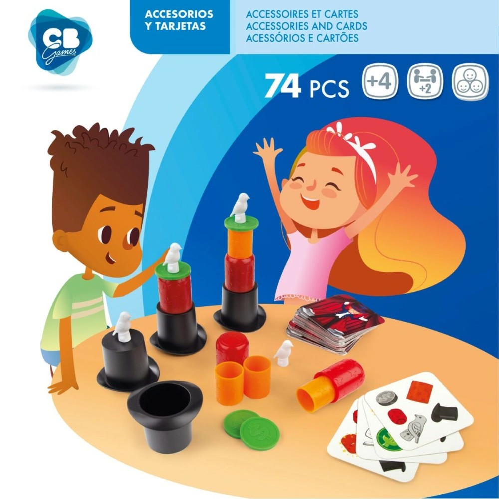 Jeu de société Colorbaby Chapeau haut-de-forme (6 Unités)