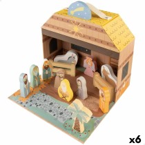 Christmas nativity set Woomax 15 Pieces 24,5 x 20,5 x 24,5 cm (6 Units)