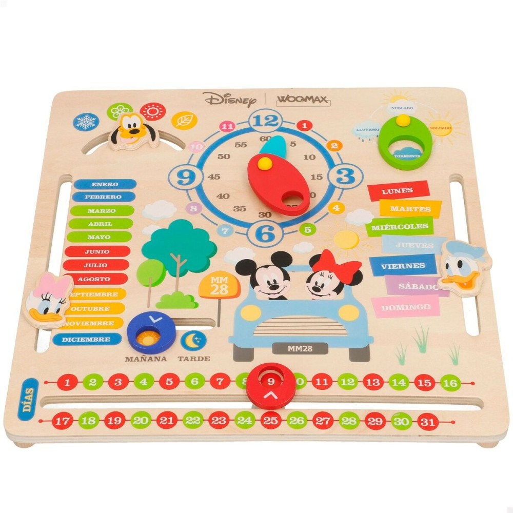 Educational Game Disney Calendar 30 x 3,5 x 30 cm (6 Units)