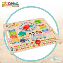 Jouet Educatif Disney Calendrier 30 x 3,5 x 30 cm (6 Unités)