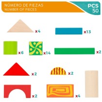 Set de construction Woomax 50 Pièces (6 Unités)