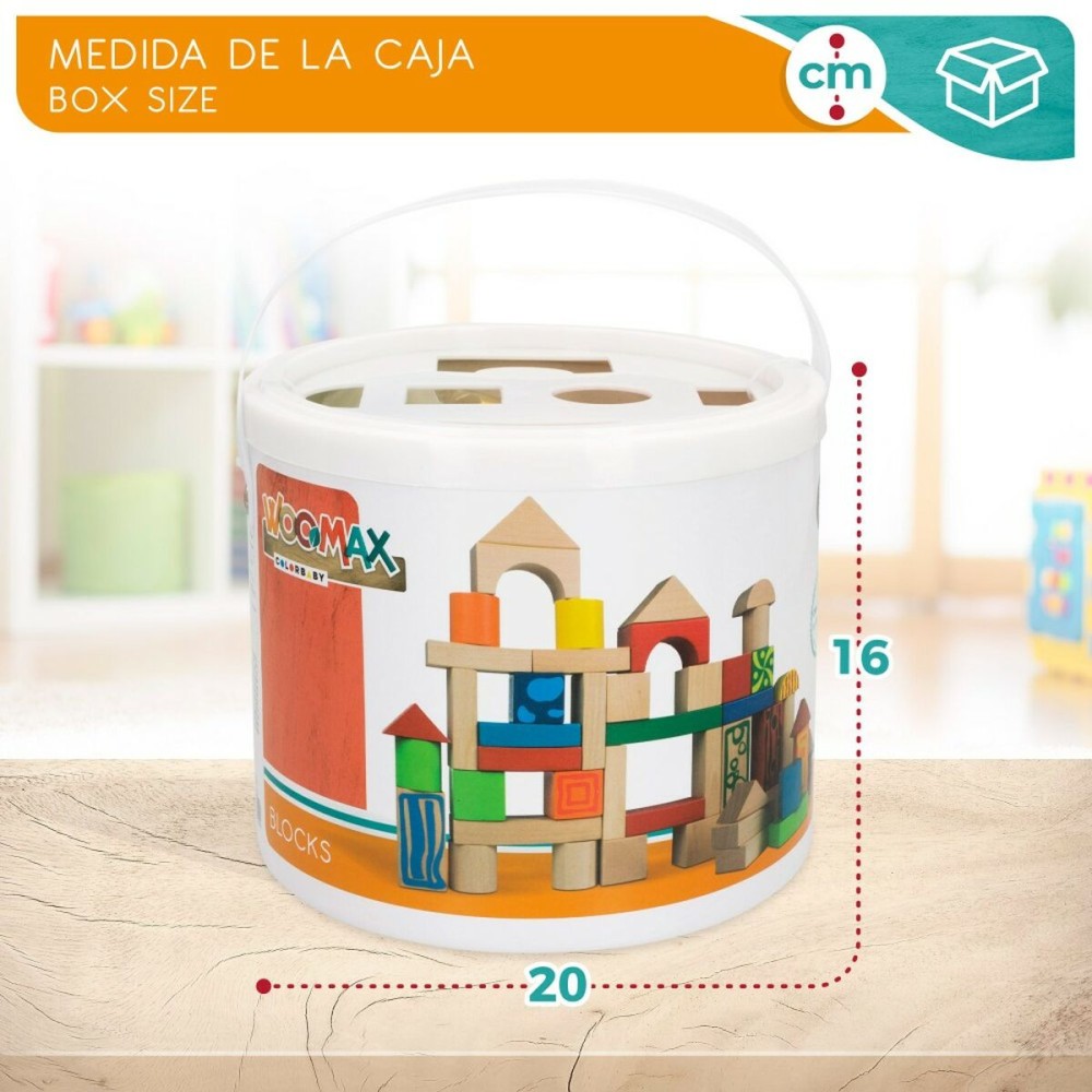 Set de construction Woomax 50 Pièces (6 Unités)