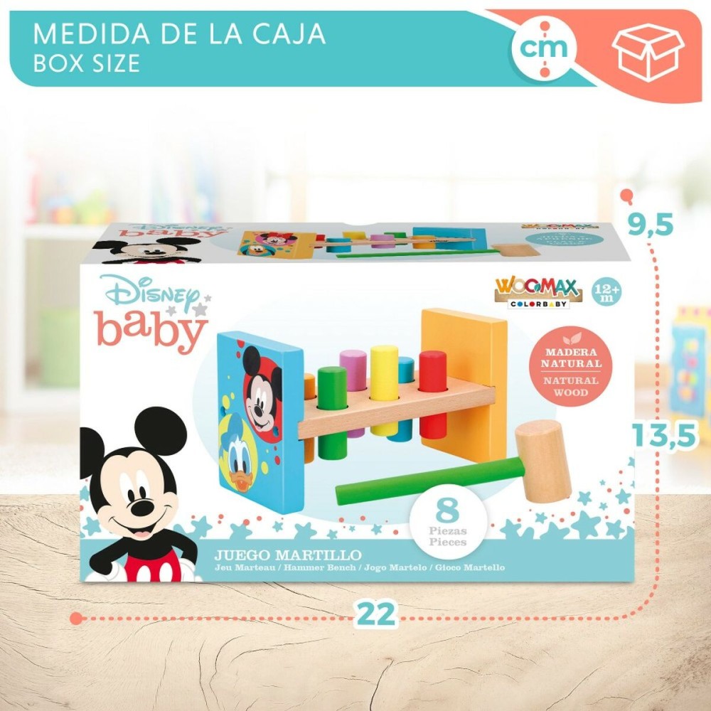 Jouet Educatif Disney 8 Pièces 21 x 12 x 9 cm (6 Unités)