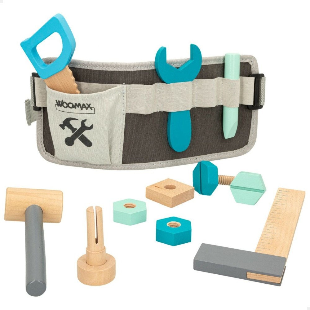 Toy tools Woomax 12 Pieces 31 x 14 x 2,5 cm 6 Units