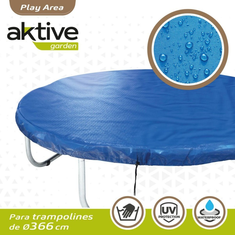 Toile de protection Aktive Trampoline Bleu Ø 366 cm (6 Unités)