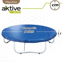 Schutzplane Aktive Trampolin Blau Ø 305 cm (6 Stück)