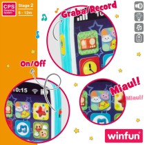 Toy telephone Winfun 7,5 x 14 x 2 cm (6 Units)