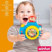 Appareil-photo pour enfants Winfun Bleu 17 x 16,5 x 8 cm (6 Unités)