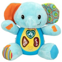 Peluche sonore Winfun Eléphant 17 x 17,5 x 10 cm (6 Unités)