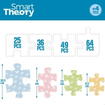 Puzzle Enfant Colorbaby Artic 4 en 1 174 Pièces 136 x 34 cm (6 Unités)