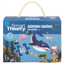 Puzzle Enfant Colorbaby Sea Animals 60 Pièces 60 x 44 cm (6 Unités)