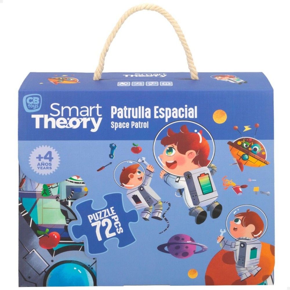 Puzzle Colorbaby Space Patrol 72 Pièces 90 x 60 cm (6 Unités)