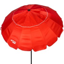 Parasol Aktive Rouge Aluminium 240 x 235 x 240 cm (6 Unités)