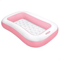 Inflatable Paddling Pool for Children Intex Island 90 L 167 x 26 x 101 cm White Pink (6 Units)