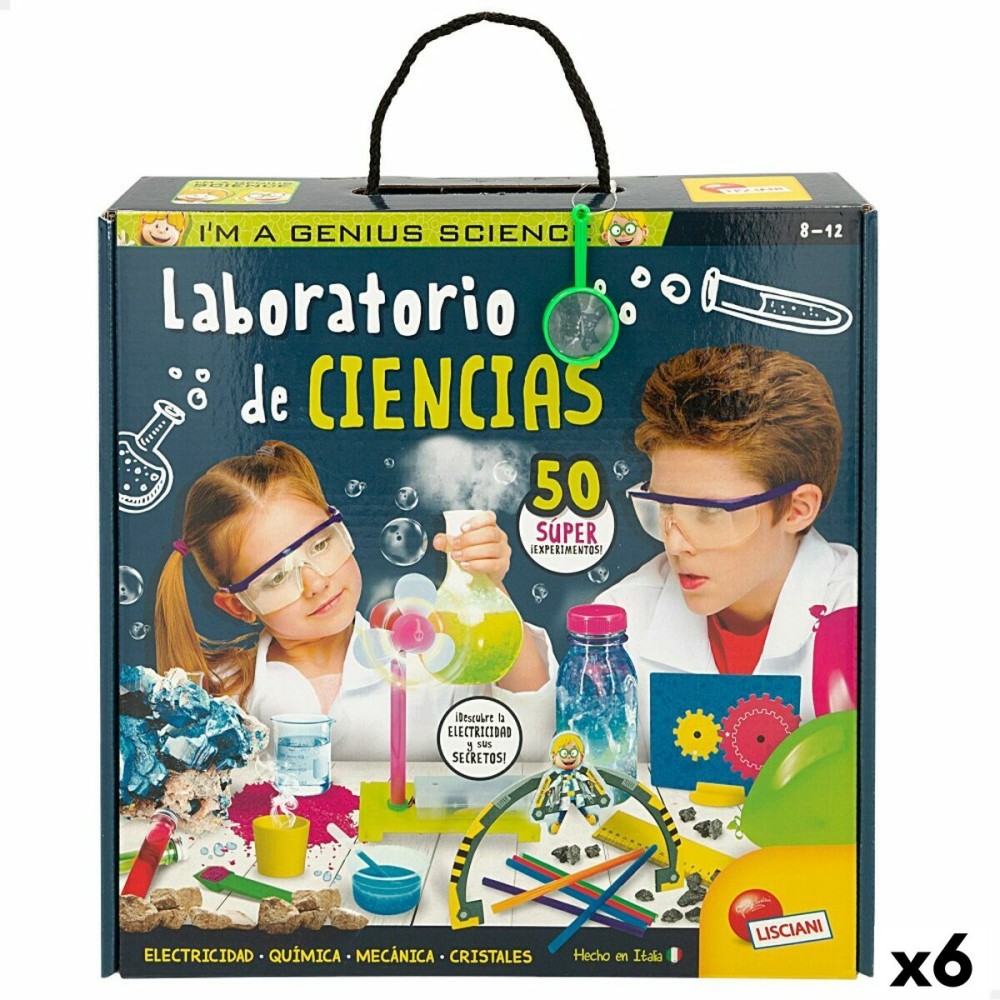 Jeu scientifique Lisciani Laboratorio ES (6 Unités)