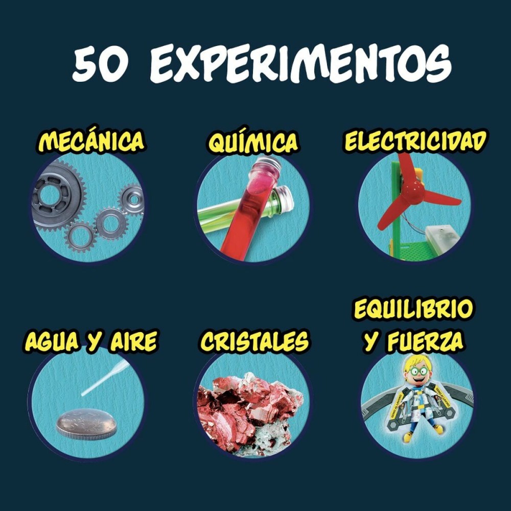 Jeu scientifique Lisciani Laboratorio ES (6 Unités)