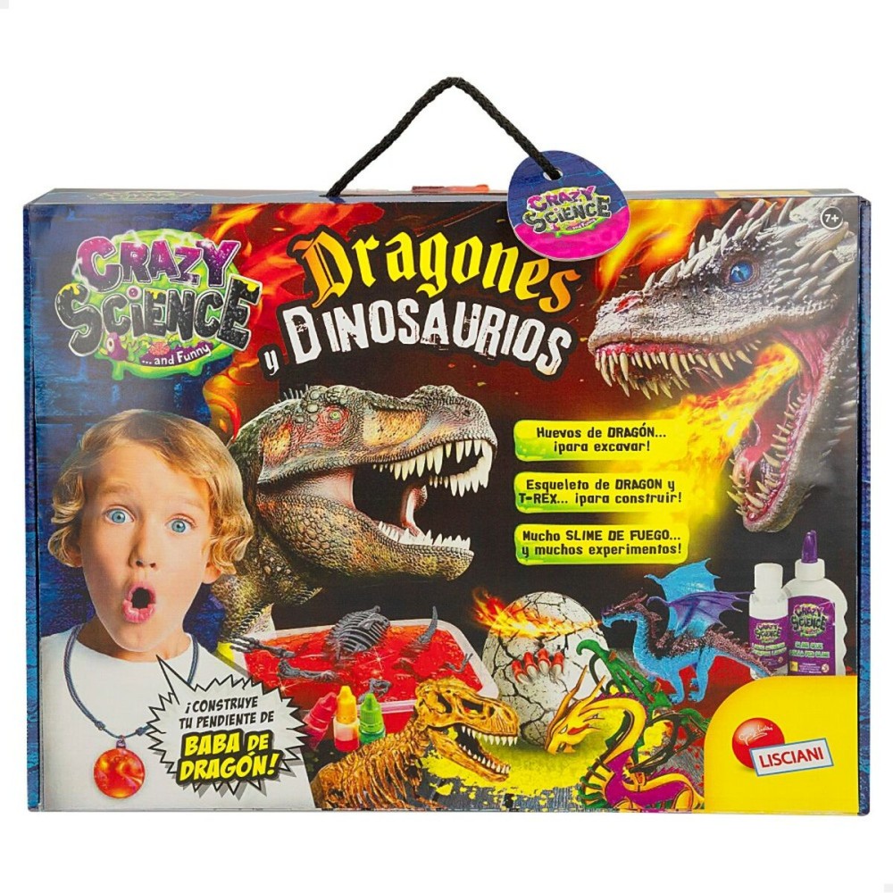 Jeu scientifique Lisciani Dragones y dinosaurios ES (6 Unités)