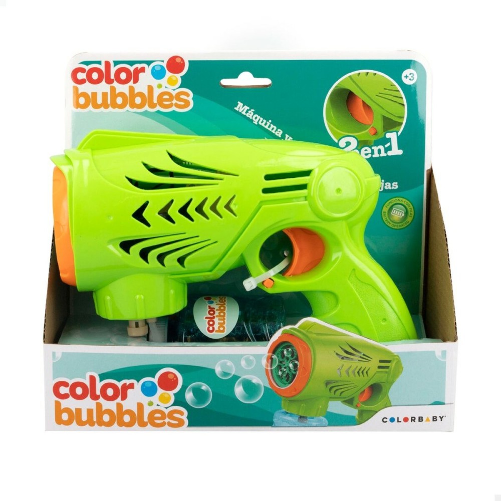 Jeu de Bulles de Savon Colorbaby Color Bubbles 150 ml Vert 20 x 16,5 x 8 cm (6 Unités)