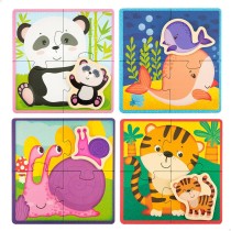 Puzzle Enfant Lisciani animaux 16 Pièces 16 x 1 x 16 cm (6 Unités)