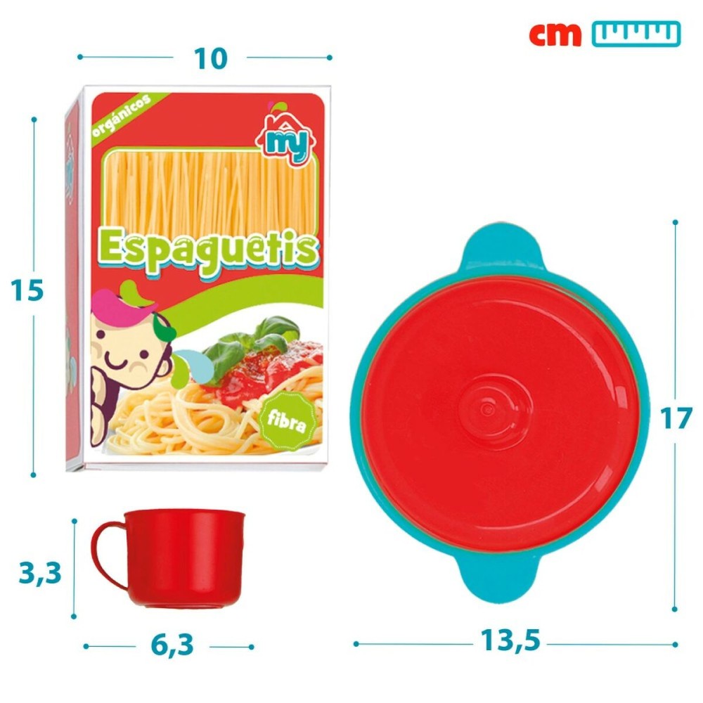 Set de jouets alimentaires Colorbaby Linge et ustensiles de cuisine 31 Pièces (6 Unités)