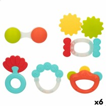 Rassel-Set Colorbaby 6 Stücke 12,5 x 1,5 x 6,5 cm (6 Stück)