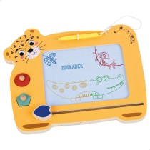 Tableau magique Woomax Zookabee Tigre Bois 30 x 2,5 x 26 cm (6 Unités)