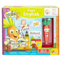 Educational Game Lisciani Carotina Baby Happy English Electric Puzzle 4,5 x 14,5 x 3 cm (6 Units)