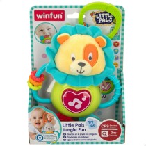 Rattle Cuddly Toy Winfun 14 x 19 x 6,5 cm (6 Units)