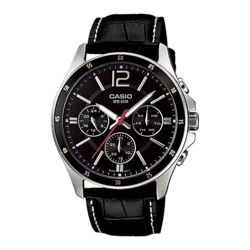 Montre Homme Casio ENTICER GENT Noir (Ø 43 mm) (Ø 43,5 mm)