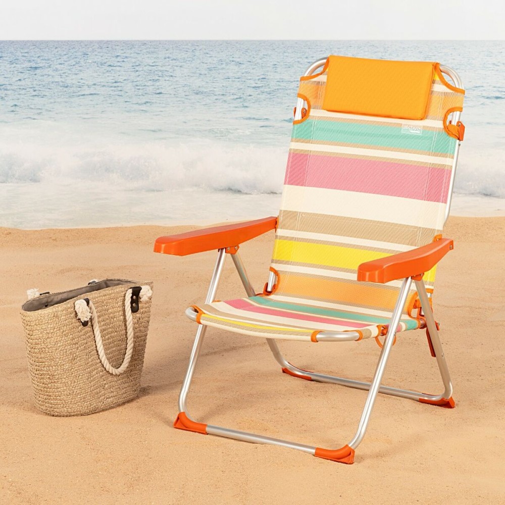 Chaise de Plage Aktive 48 x 90 x 60 cm