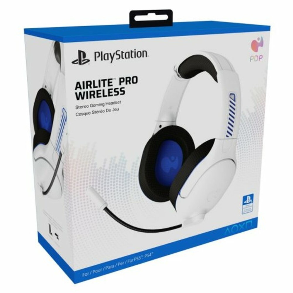 Headphones with Microphone PDP White