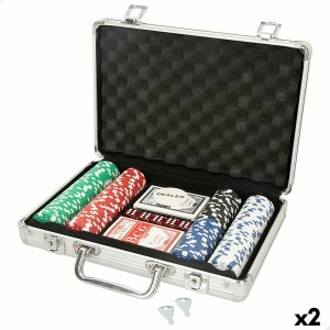 Poker-Set Colorbaby 2 Stück