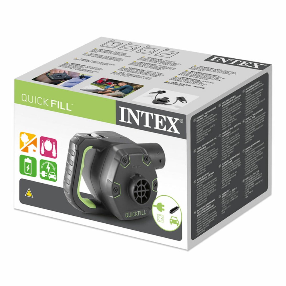 Pompe à Air Electrique Intex Quick Fill Rechargeable 220-240 V 4 Unités