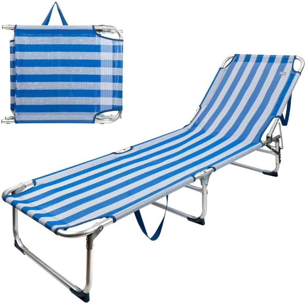 Chaise de plage Aktive 188 x 30 x 58 cm