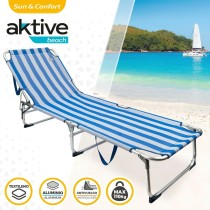 Beach sunbed Aktive 188 x 30 x 58 cm