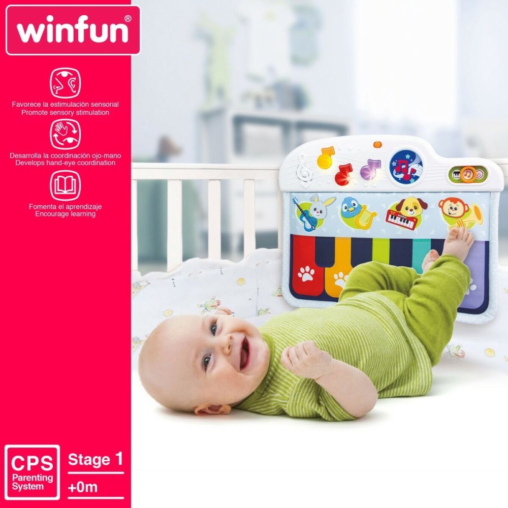 Interactive Piano for Babies Winfun 42 x 3 x 32 cm (4 Units)