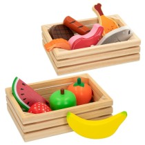 Set de jouets alimentaires Woomax 12 Pièces (4 Unités)