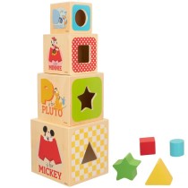 Stacking Blocks Disney 8 Pieces 4 Units 12,2 x 12,2 x 12,2 cm