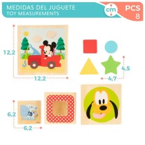 Blocs Empilables Disney 8 Pièces 4 Unités 12,2 x 12,2 x 12,2 cm