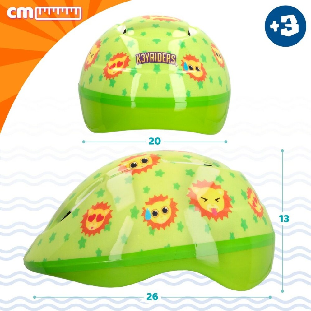 Casque Enfant K3yriders Lion 52-55 cm (4 Unités)