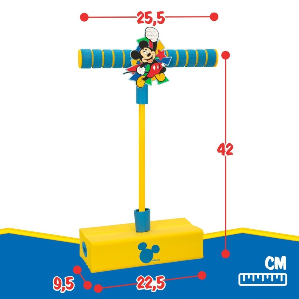 Pogospringer Mickey Mouse 3D Gelb Für Kinder (4 Stück)