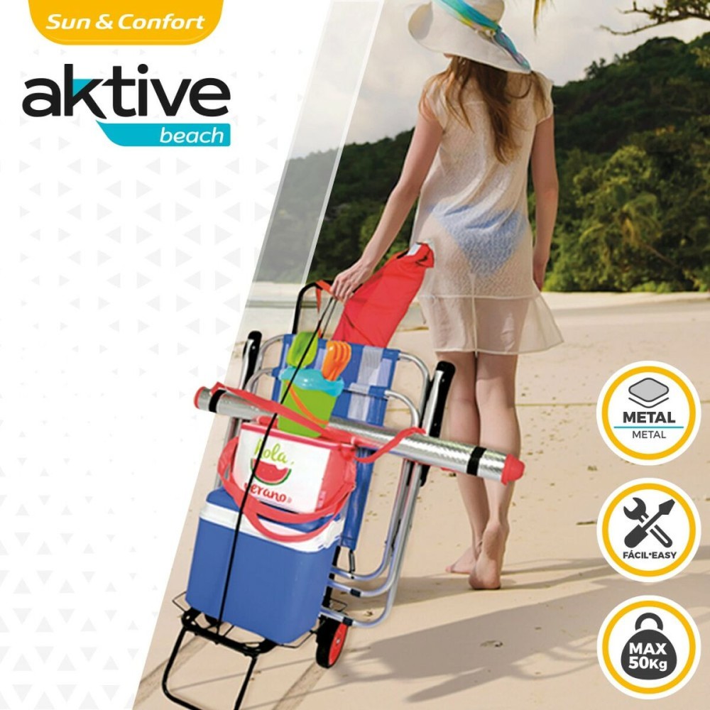 Chariot Multi-usages Aktive 35 x 100 x 45 cm (4 Unités)